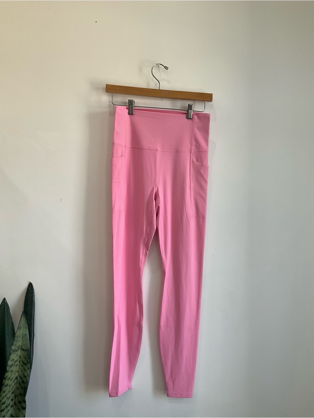 all in motion Pink High-Rise Leggings with Side Pockets